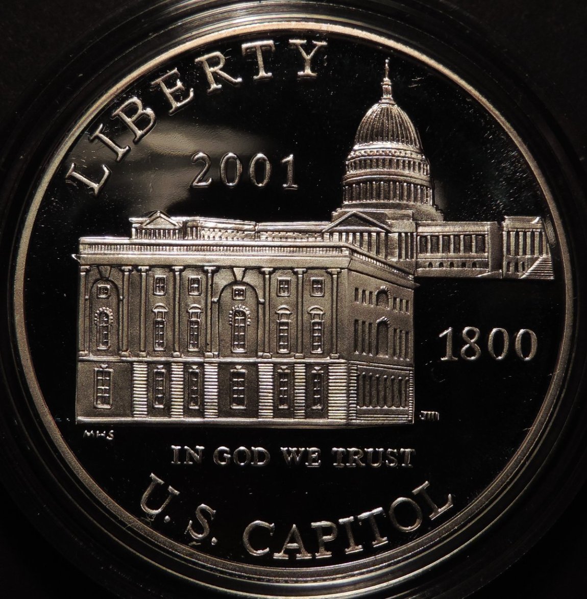 2001-P-Capitol-Visitors-Center-Silver-Dollar