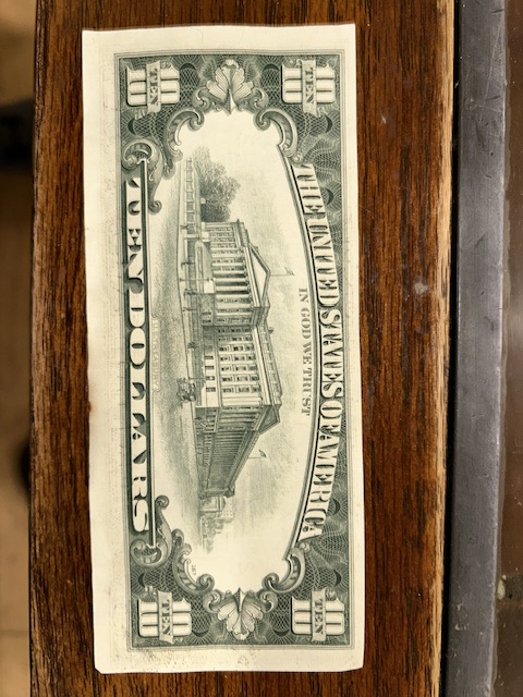 Misaligned-1977-$10-Bill-Worth-Anything?
