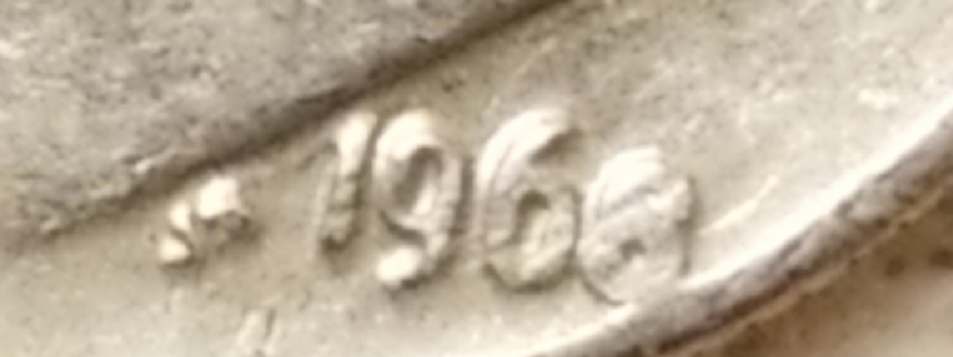 1968-Dime-Weighing-2.18g