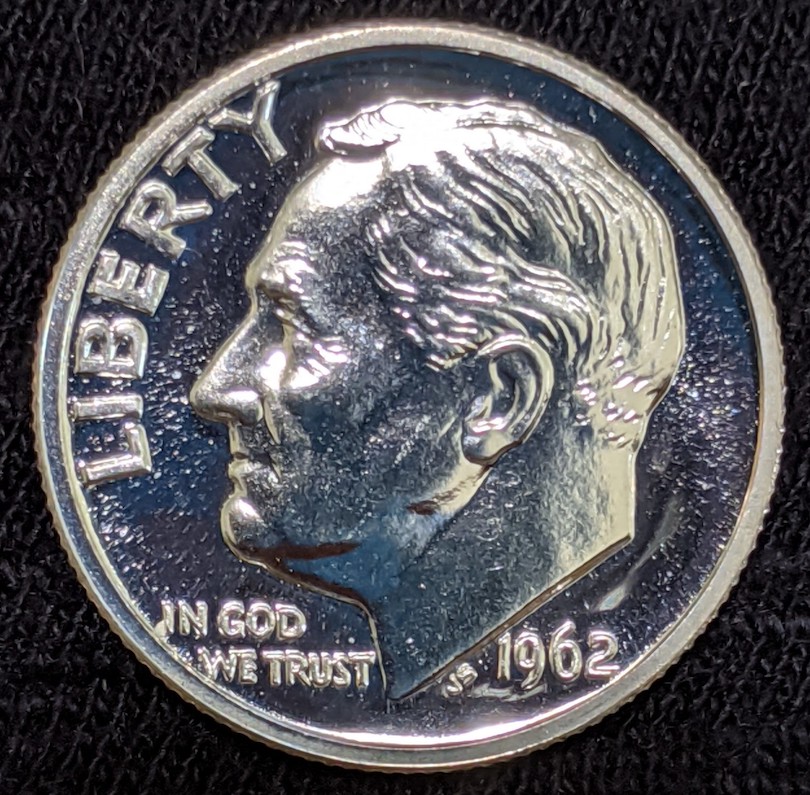 1962-Proof-Dime-Post-9-Of-9