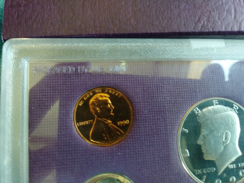 1990--Lincoln-Penny-No-S-Proof-Set.-?