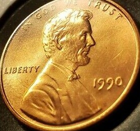 Lincoln-Cent-1990--P--D-Error-?