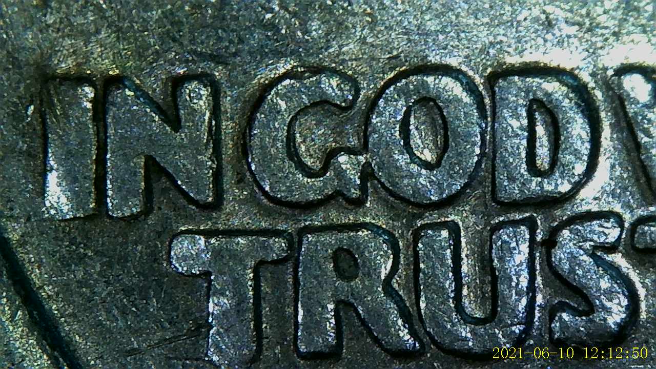 1974-Quarter-,-New-Find-?-The-G-In-God-Overlaps-Onto-The-O