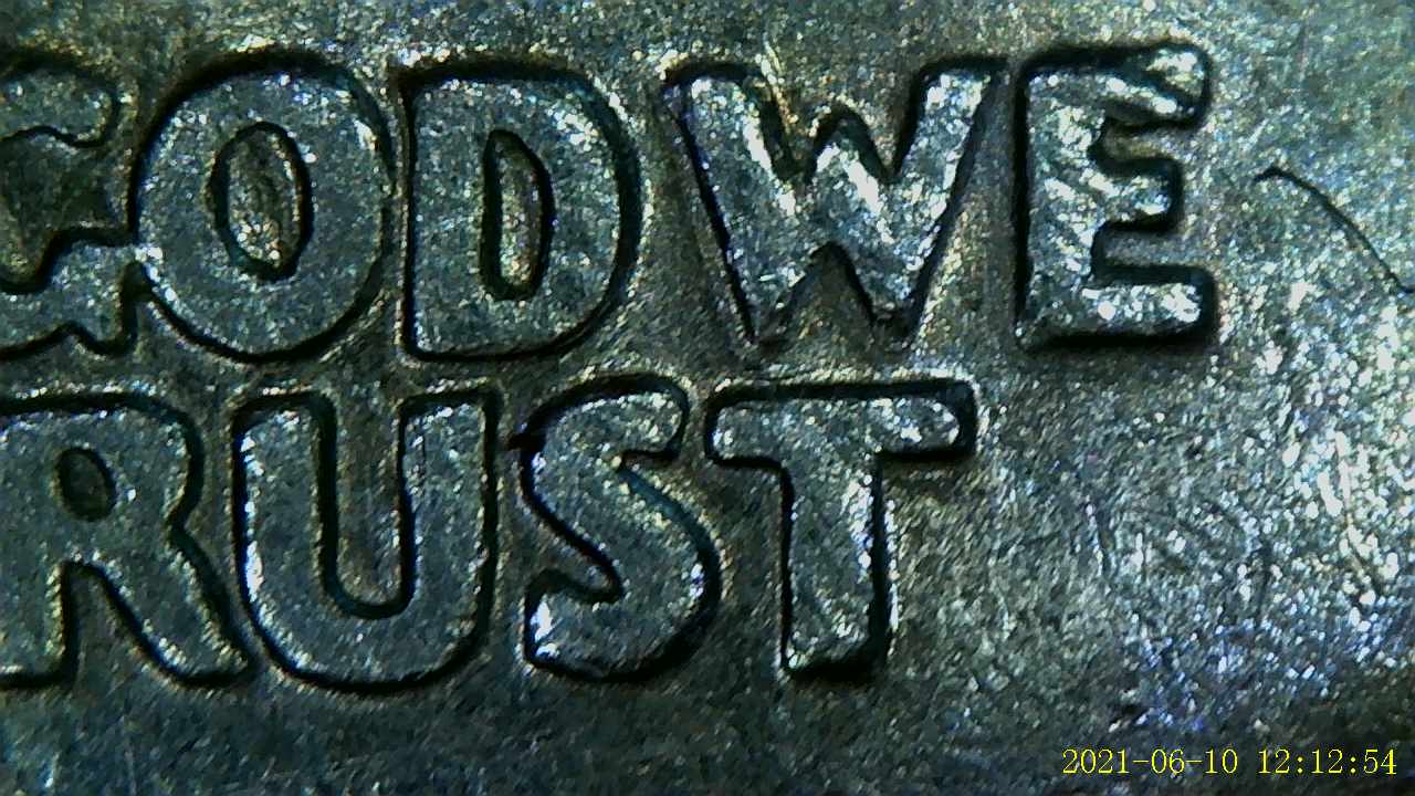 1974-Quarter-,-New-Find-?-The-G-In-God-Overlaps-Onto-The-O