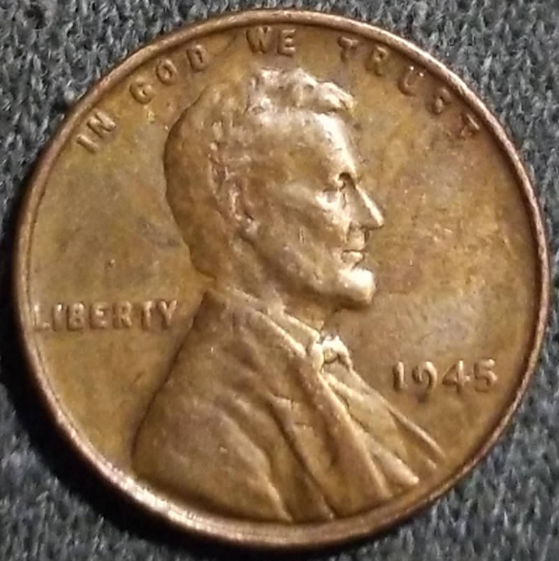 1945-P-Lincoln-Wheat-,-Very-Indented-Eye-Socket?