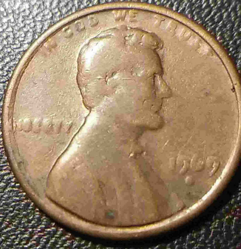 1969-D-Lincoln-Cent,-Really-Light-Press?crunched-Left-Edge?-Keeper?