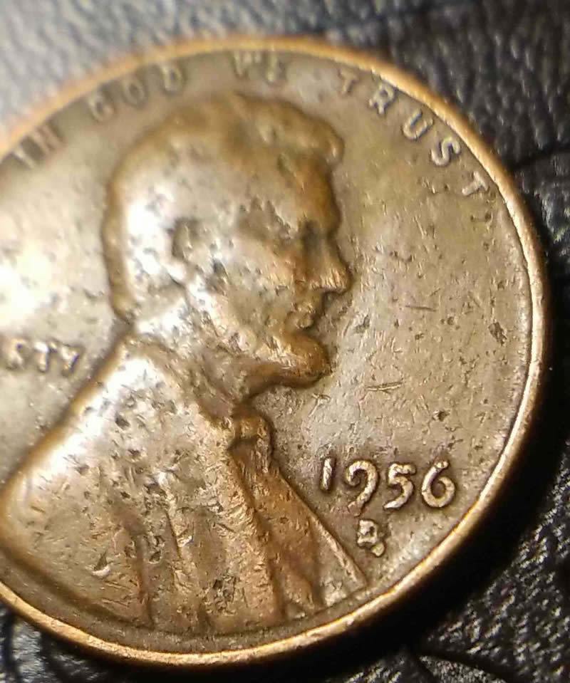 1956-Lincoln-Cent-Possible-D-Over-S,-Better-Pics