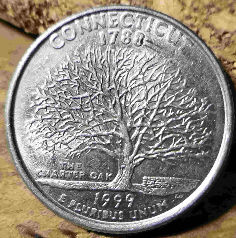 1999-P-Washington-State-Quarter-,-Doubling?-Heavy-Bottom-Rim-&-Limbs?
