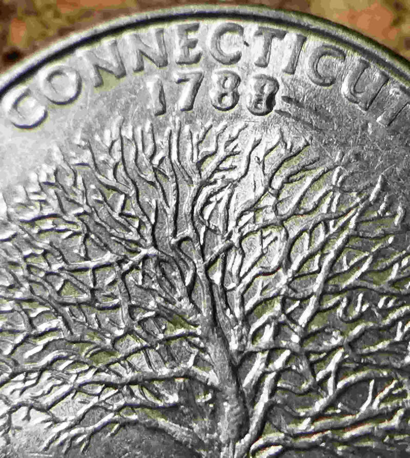 1999-P-Washington-State-Quarter-,-Doubling?-Heavy-Bottom-Rim-&-Limbs?