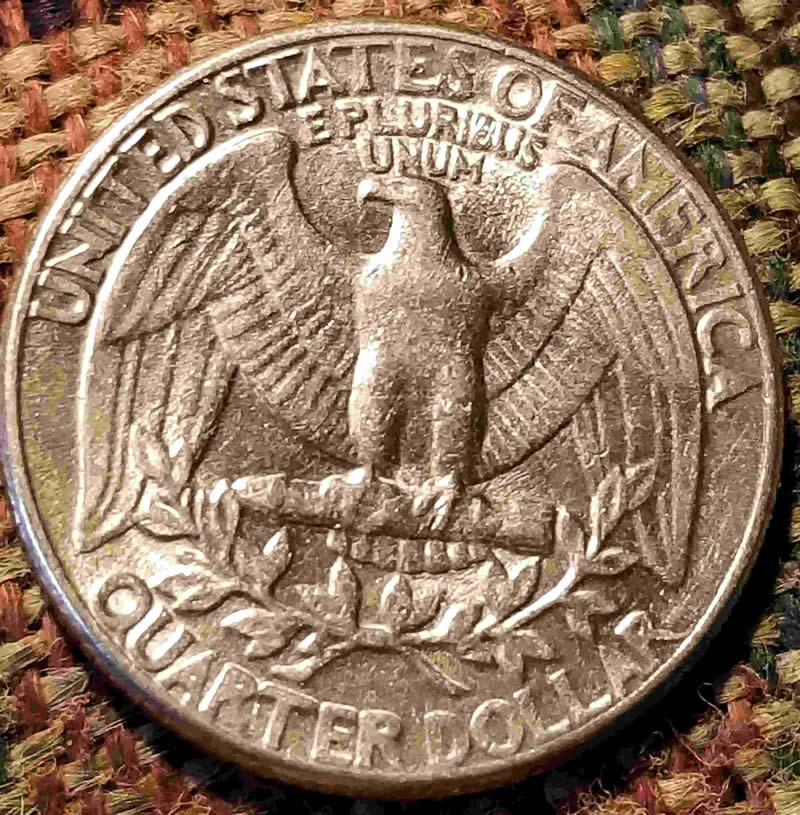 1985-D-Washington-Quarter--I.d.h,-Double-Tailed?