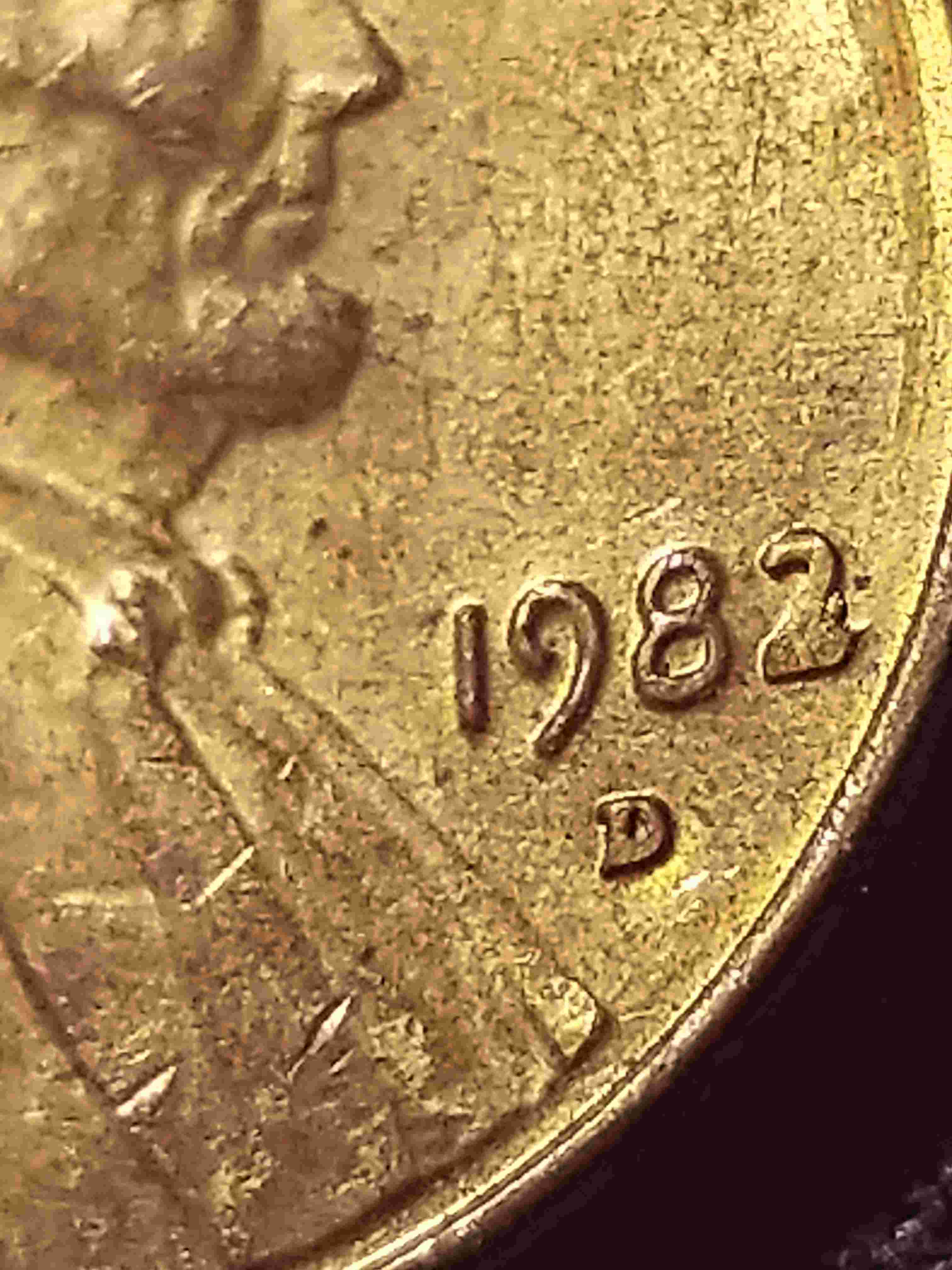 1982-D-Lincoln-Cent,-I.d.h?-DDO-On-Foot-Of-2.