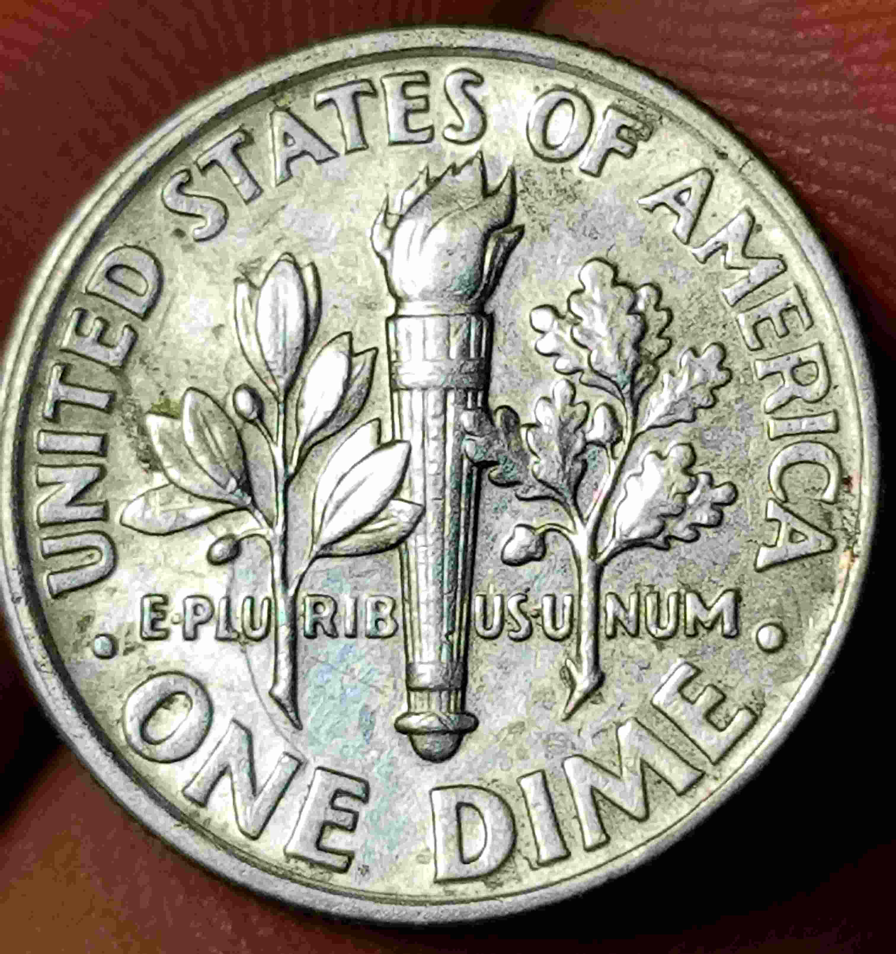 1995-P-Roosevelt-Dime,--Forign-Matter?-Good-One?