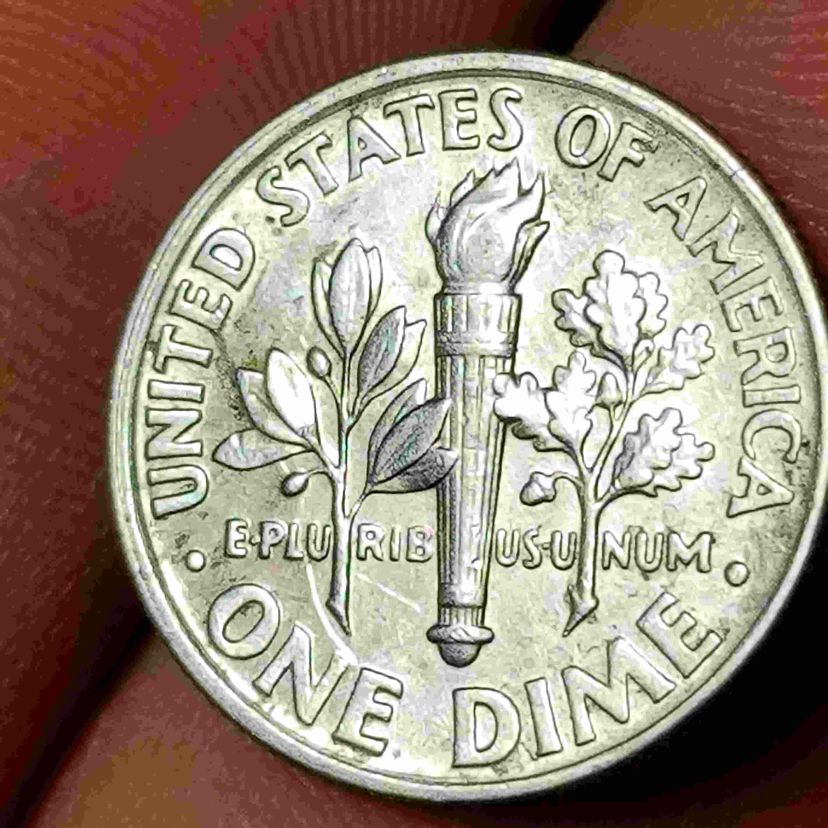 1995-P-Roosevelt-Dime,--Forign-Matter?-Good-One?