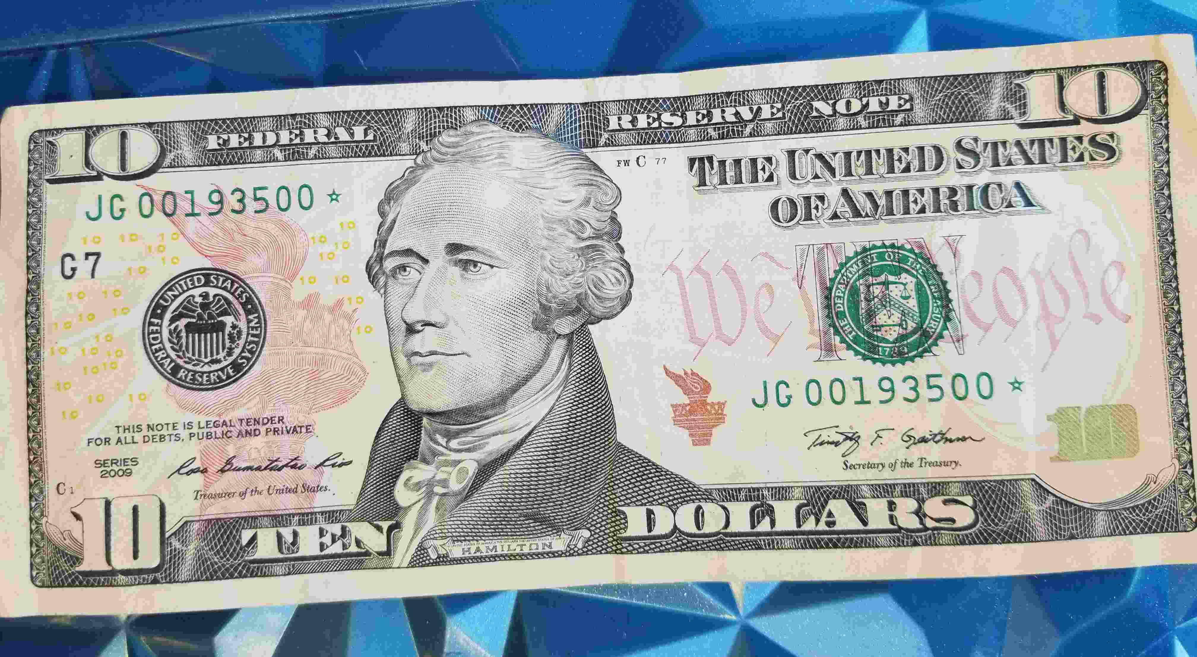 $10-Dollar---Series-2009-Fancy-Serial-$tar-Note-00193500-