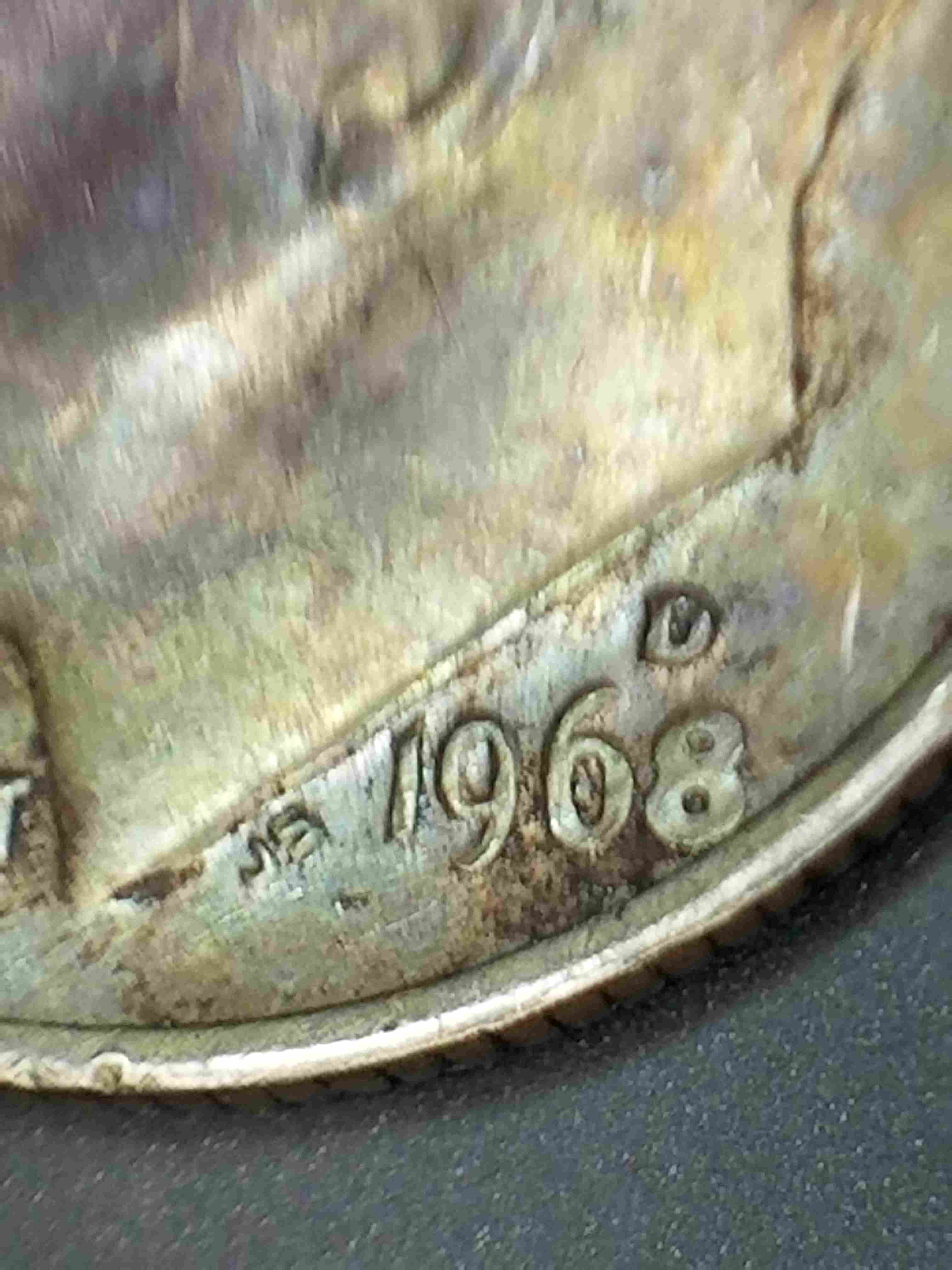 1968-D-Roosevelt--Dime-DD-On-Ear?-Date?-IGWT?