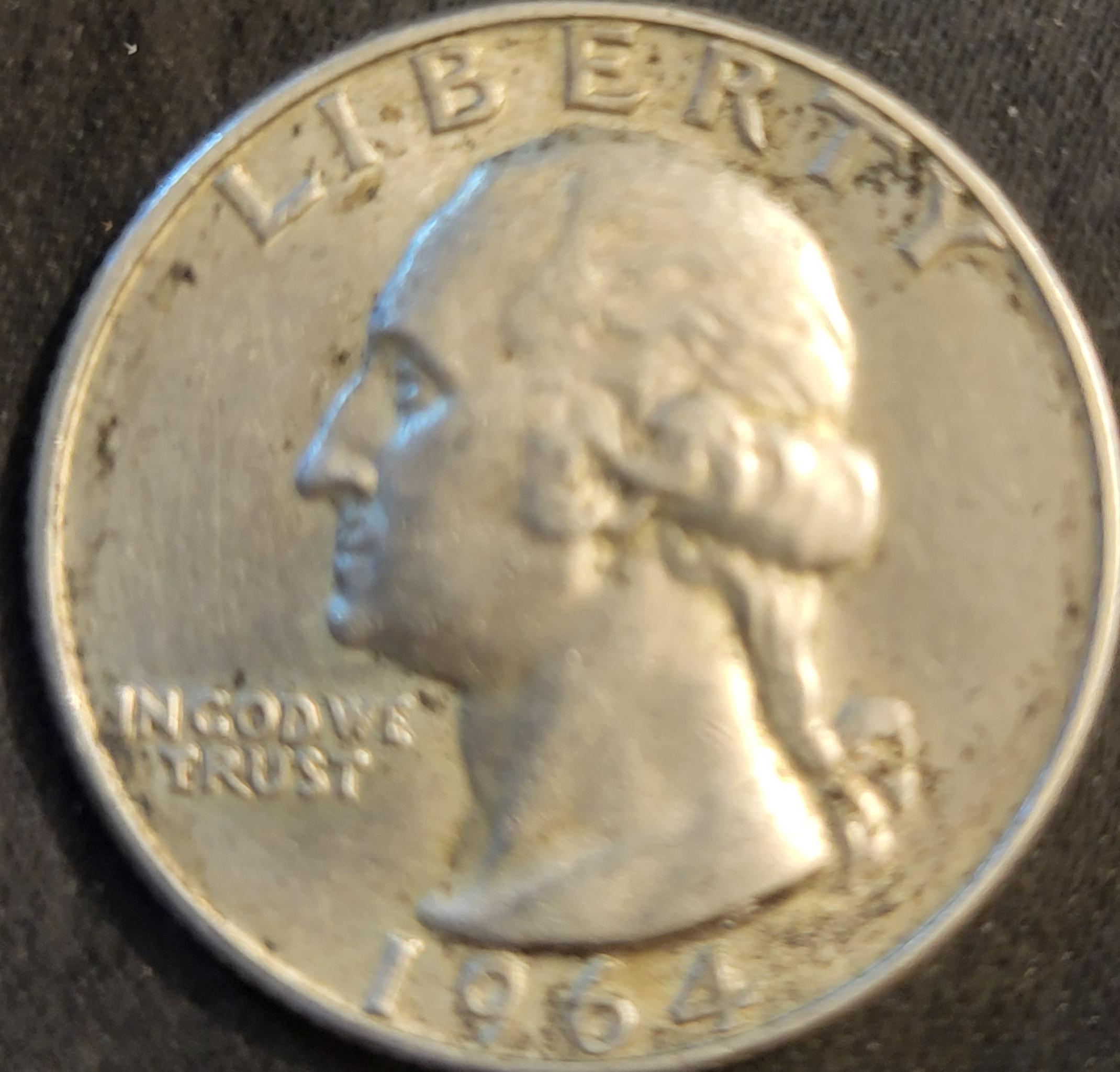 My-1964-Silver-Half-Dollar-And-Quarter