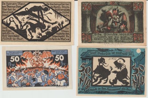 Notgeld-Devils,-Demons,-And-Witches