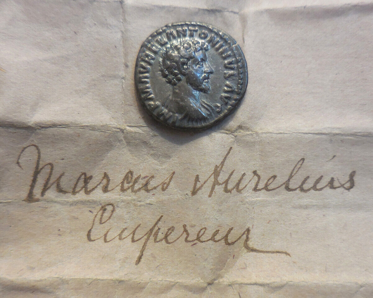 When-Coins-Were-Stored-In-Paper,-Ink-From-The-Well-Label,-Trebonianus-Gallus