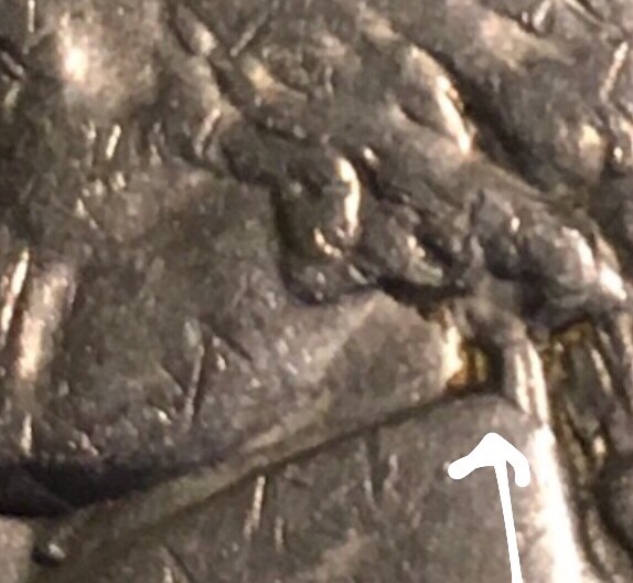 Nickel-1983-With-Die-Error-On-Neck