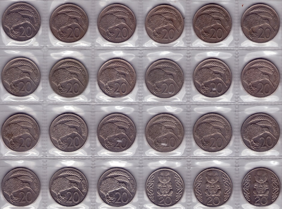 My-New-Zealand-Large-20-Cent-Collection-All-Found-In-Circulation-In-Australia