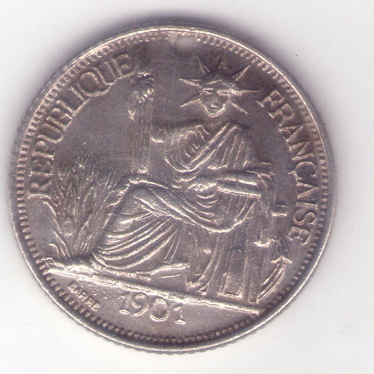 Strange-Date-On-French-Indo-China-20-Centimes-Coin-1938