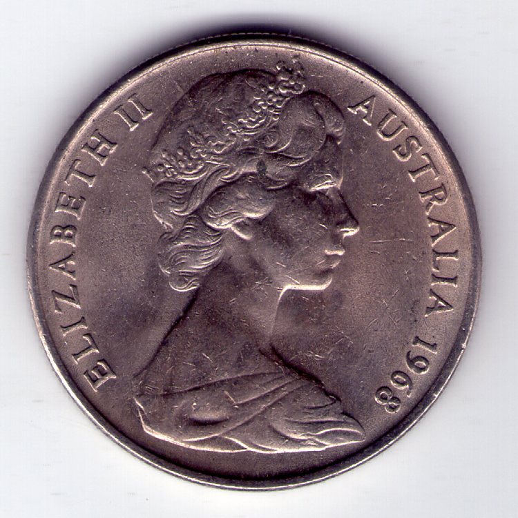 1968-Australian-10-Cent-From-Circulation