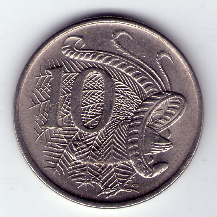 1968-Australian-10-Cent-From-Circulation