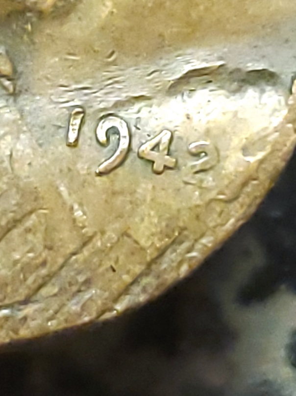 1942-Die-Break-Error-Coin-With-Multiple-Errors-Going-On-With-Both-Sides