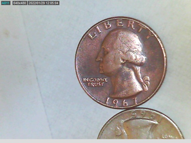 Update!-Weighed-In-At-5.50-Grams-1967--Quarter-Bronze?-Tone-Both-Sides