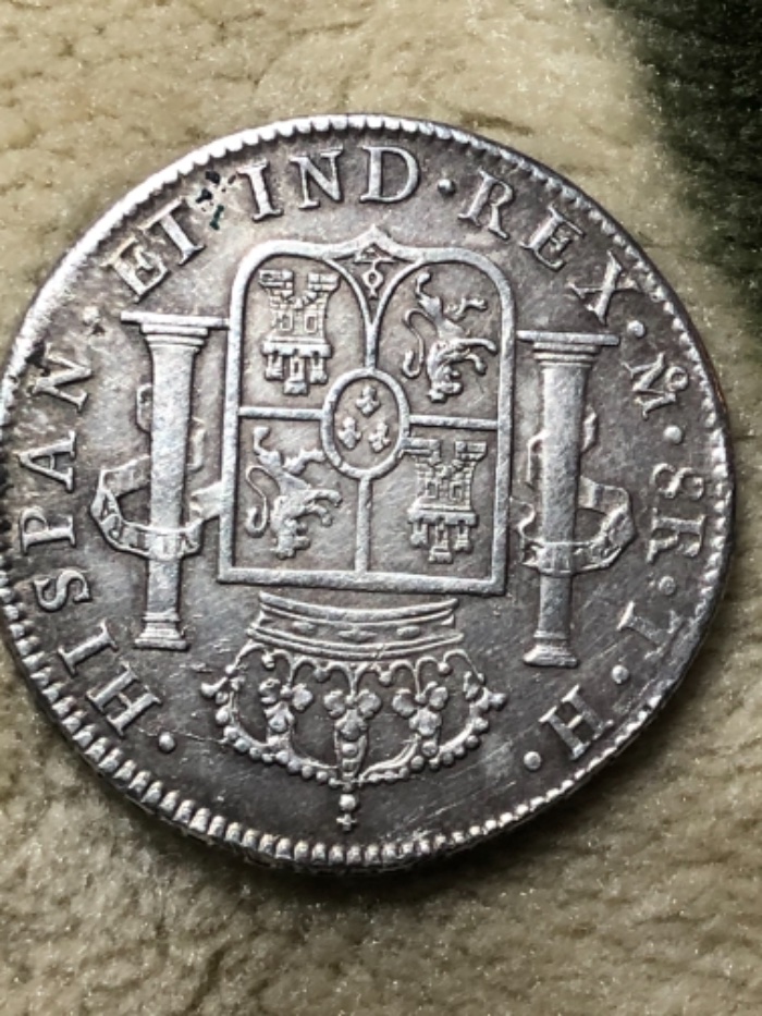 1806-8-Reales-Silver-Coin-26.83grms-Any-History-Or-Background?