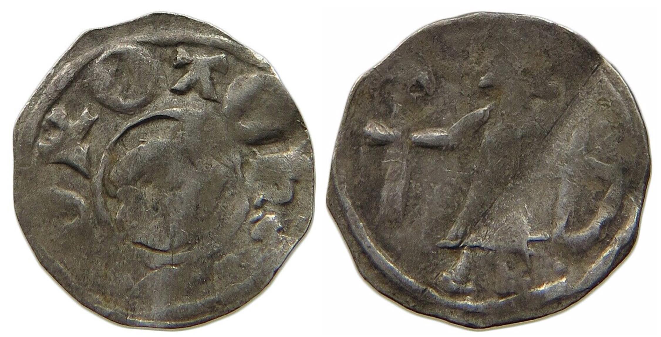 Medieval-AR-Denar/Penny-To-Identify---With-Archer?