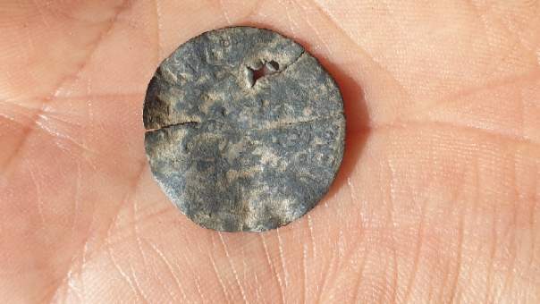 Coin-Damaged-And-Strong-PatinaId:-Republic-Of-Siena,-Parpagliola-Or-Fraction,-Late-15th/Early-16th