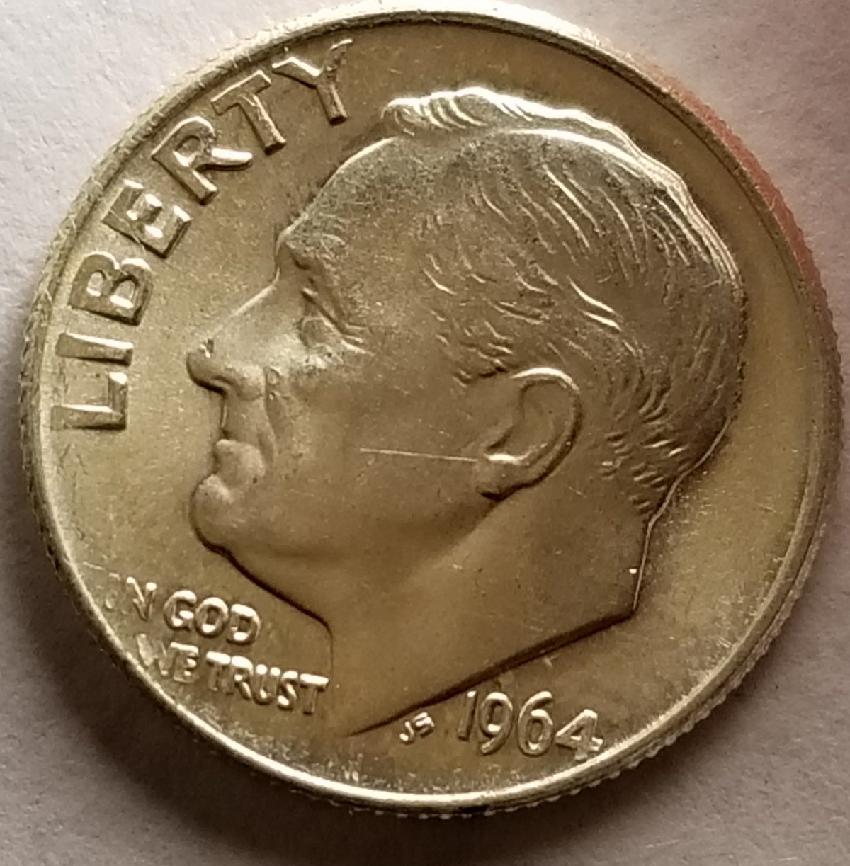 1964-Roosevelt-Dime-Machine-Doubling-Or-DDR?