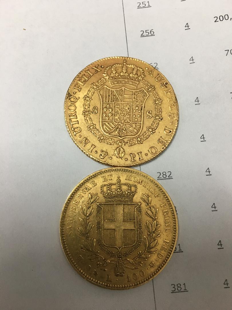 Does-This-1840-100-Lire-Gold-Coin-Appear-Genuine?