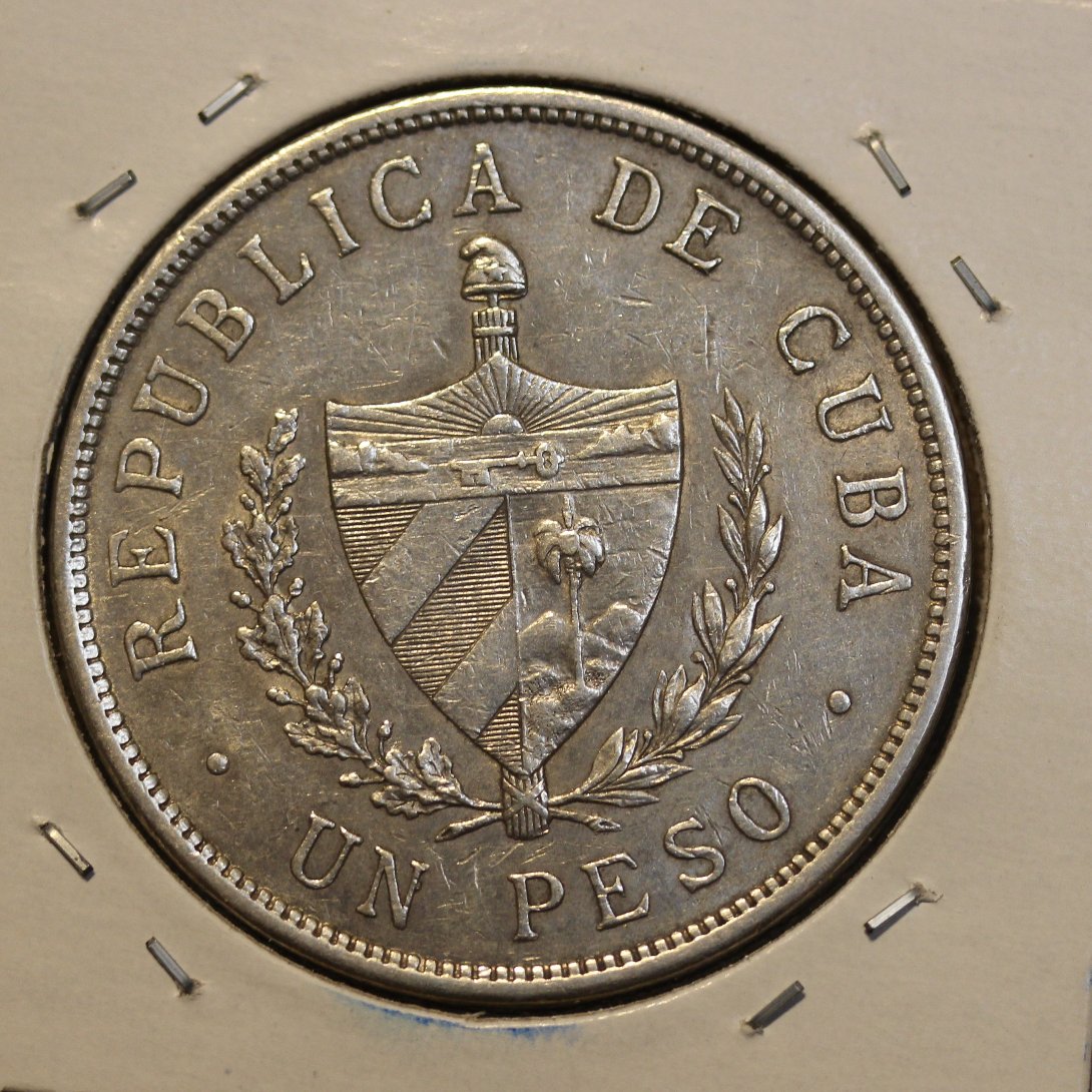 Cuban-Silver-Pesos---1953-And-Earlier