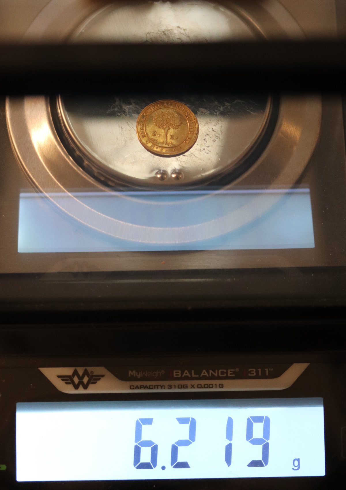 1850-Central-America-2-Escudos-Gold---Genuine-Or-Counterfeit?
