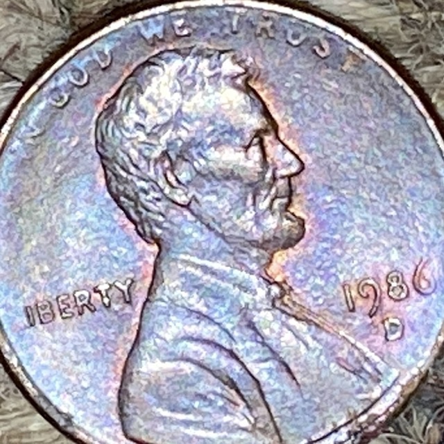 1986-D-Lincoln-Cent-Missing-L-And-Of