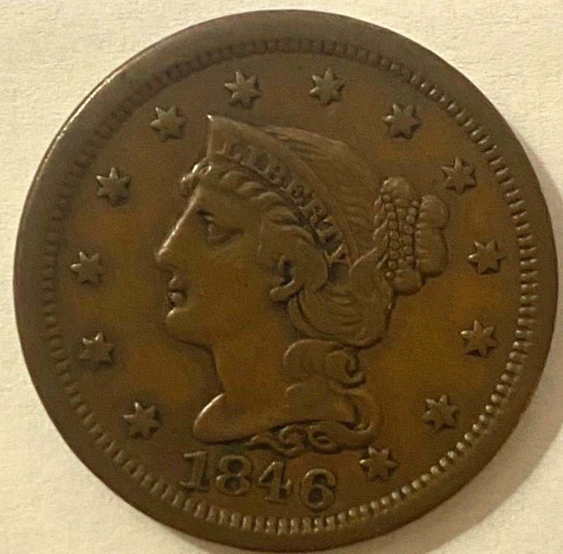 Post-A-Picture:--Braided-Hair-Large-Cent-1839-1857