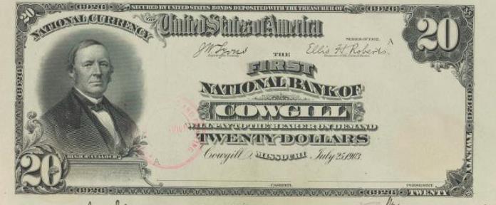Charter-#-6926:-First-National-Bank-Of-Cowgill,-Missouri