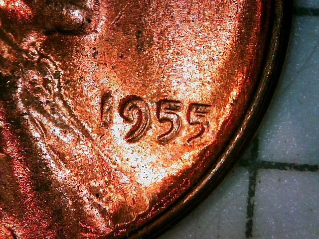 1955-Wheat-Penny-Not-Sure-What-To-Make-Of-This...