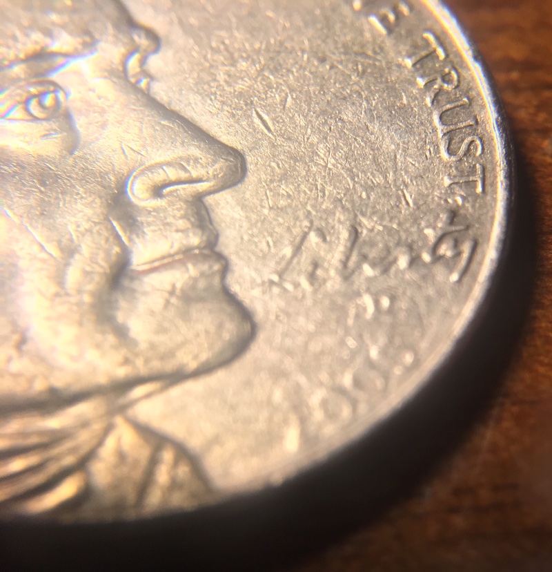 2005-D-Nickel,-Grease-Filled-Or-Just-Uneven-Wear?