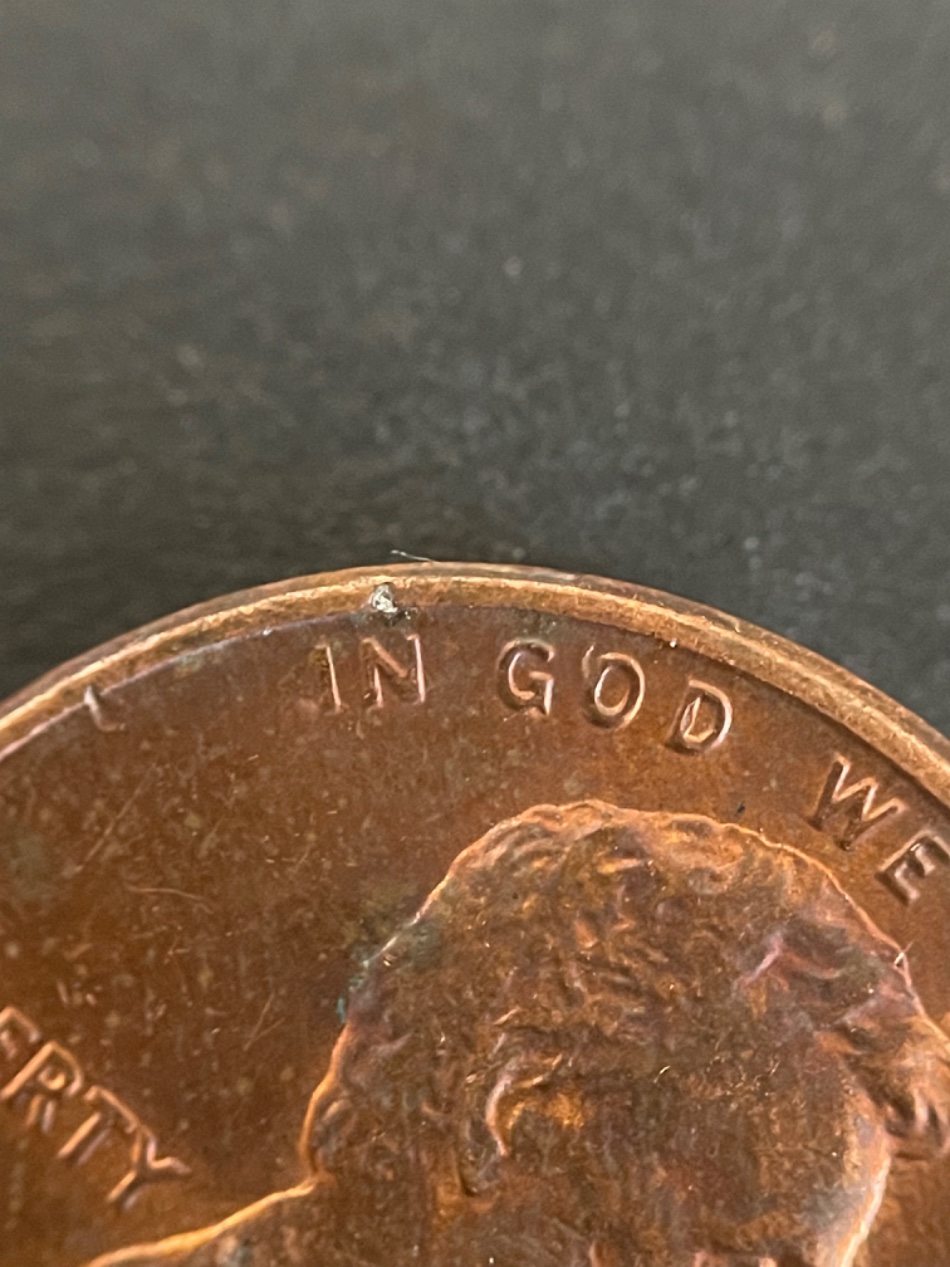 1984-D?-Penny---Strange-Mint-Mark,-Possible-Double-Die?