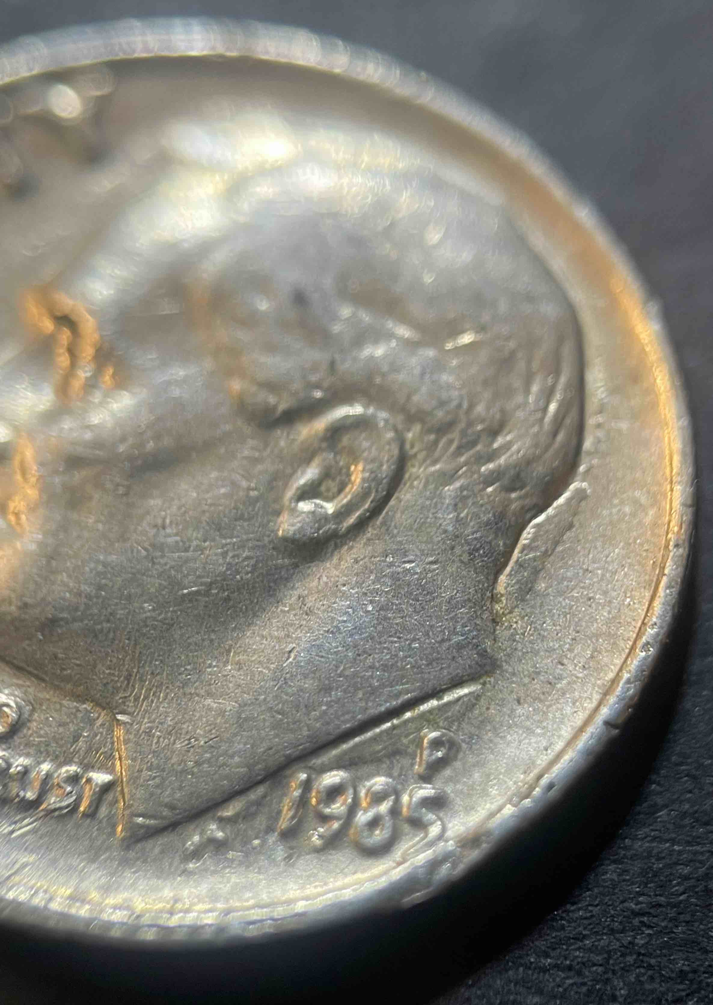 1985-P-Dime---Obverse-Doubling?