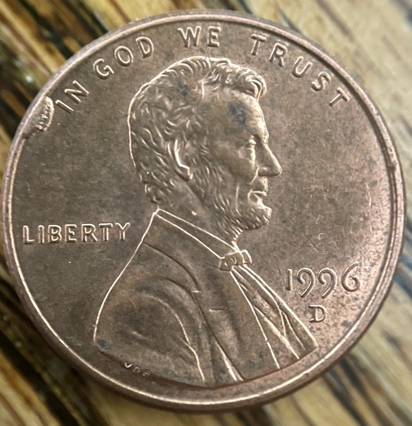 1996-D-Penny---Is-That-A-Cud-On-The-Front?