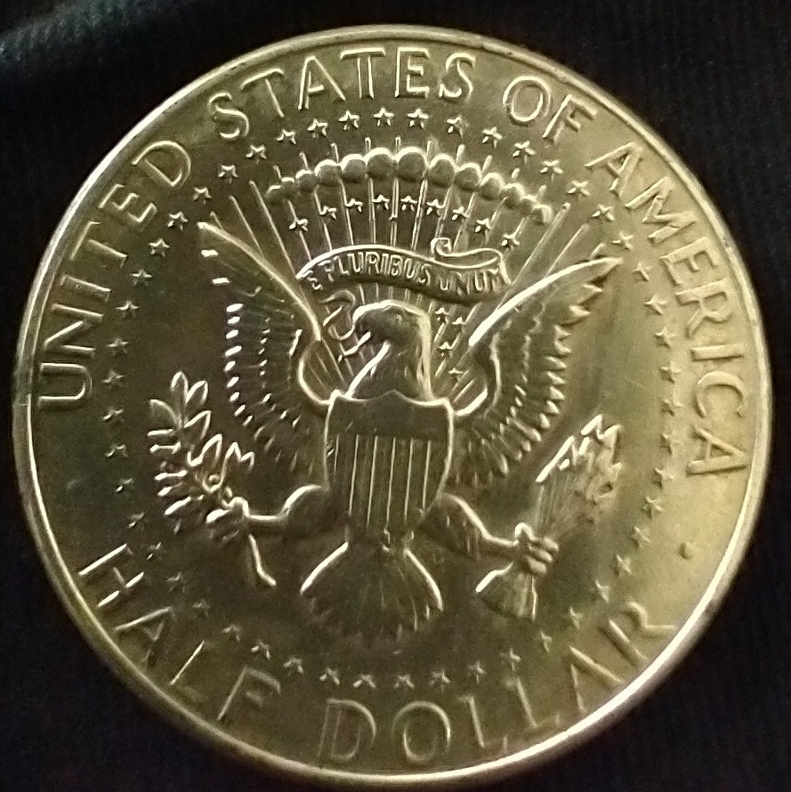 1964-Kennedy-1/2-Dollar-12.6-Grams