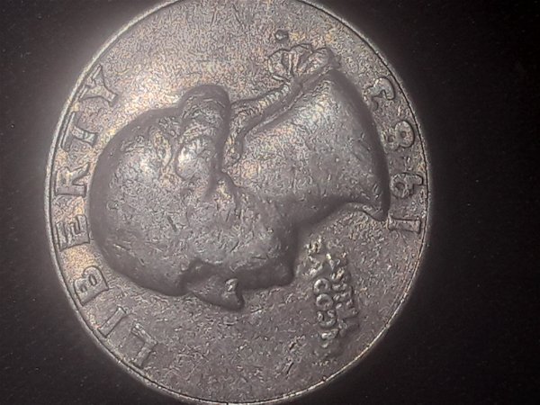 1983-Quarter-Errors-On-Reverse-And-Obverse-Filled-P-Line-From-Wing-To-