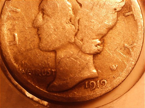1919-D-Mercury-Dime-With-1-Struck-Through-9--Help?