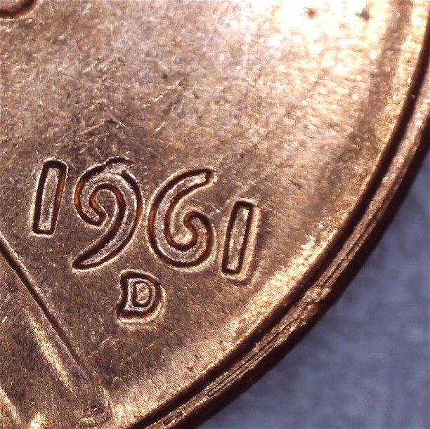 Rolls-Of-Uncirculated-1961-D-Pennies-W/Errors?