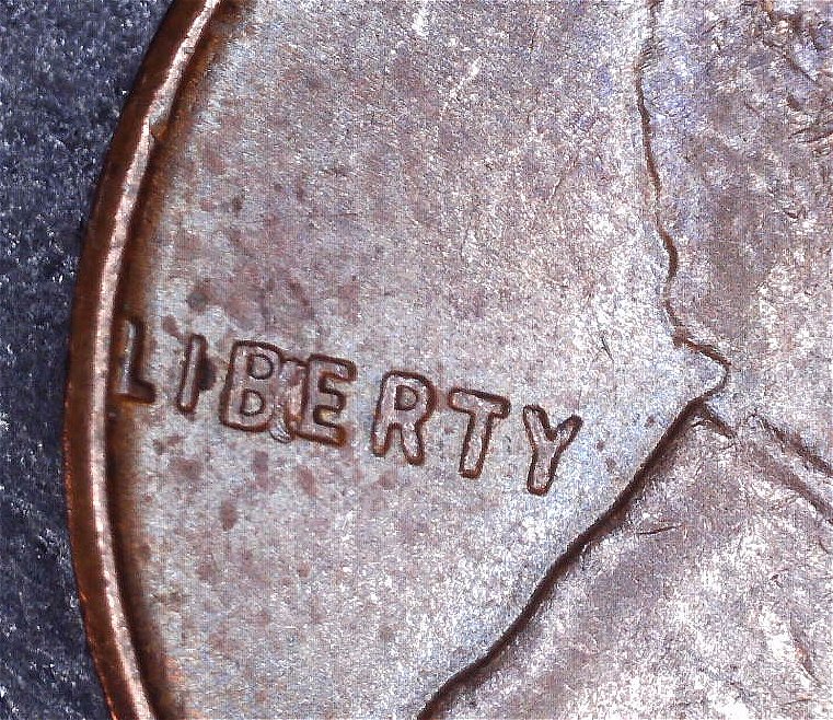 1957-Wheat-Cent--Date-Stamped-Top-To-Bottom-Help!