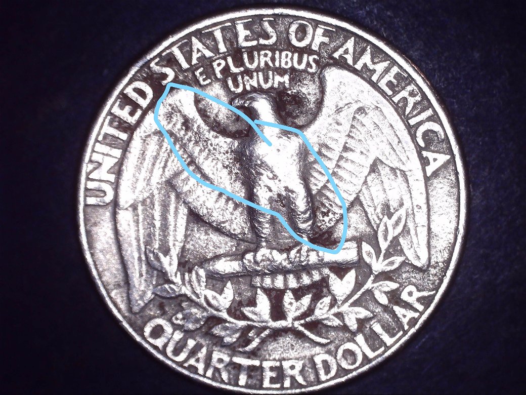 1986-P-Wash-Qtr-Struck-On-Diff-Coin-?-Crazy-OBV-DD?-Just-Circ-Damaged?-Help